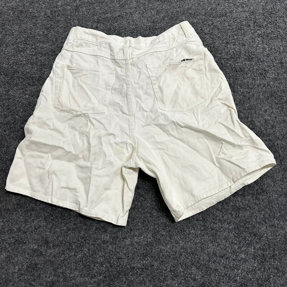 Williwear Shorts Womens Size 14 White Denim High … - image 7